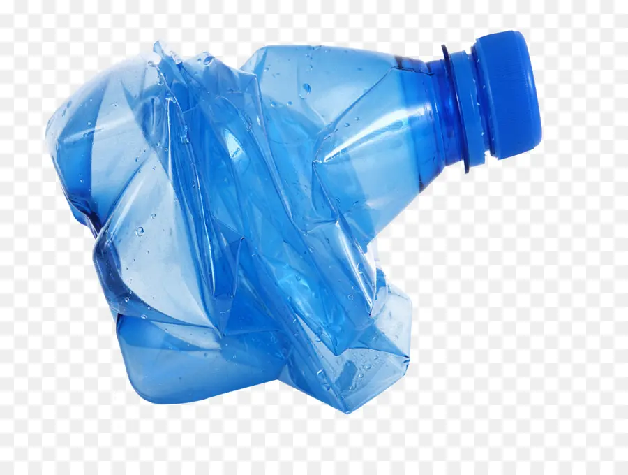 Bouteille écrasée，Plastique PNG