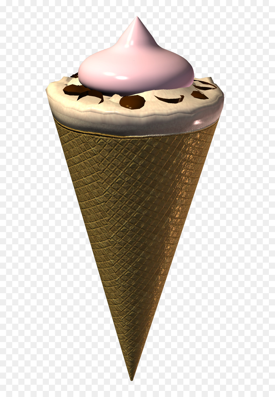 Cornet De Crème Glacée，Dessert PNG