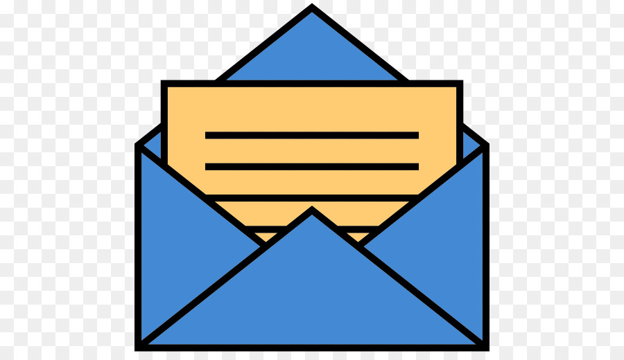 Enveloppe Avec Message，Mail PNG