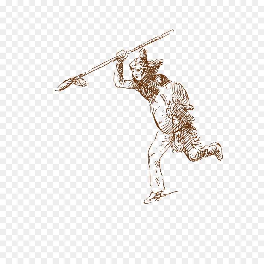 Guerrier，Lance PNG