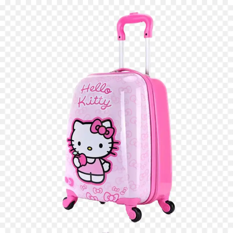 Bagage Rose Hello Kitty，Valise PNG