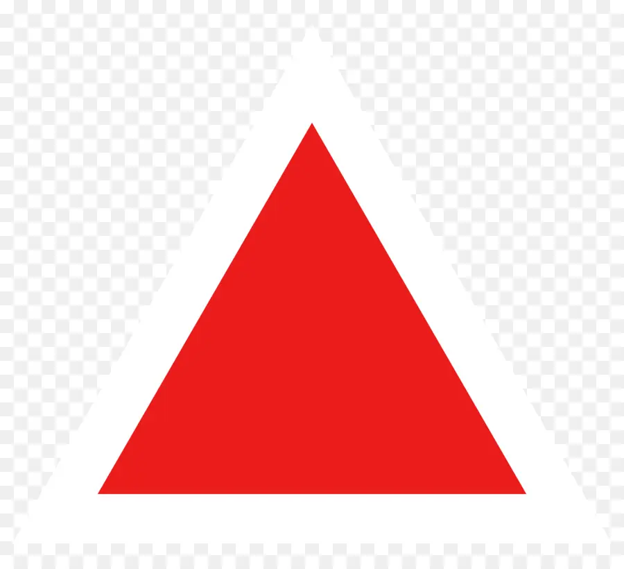 Triangle D'avertissement，Rouge PNG