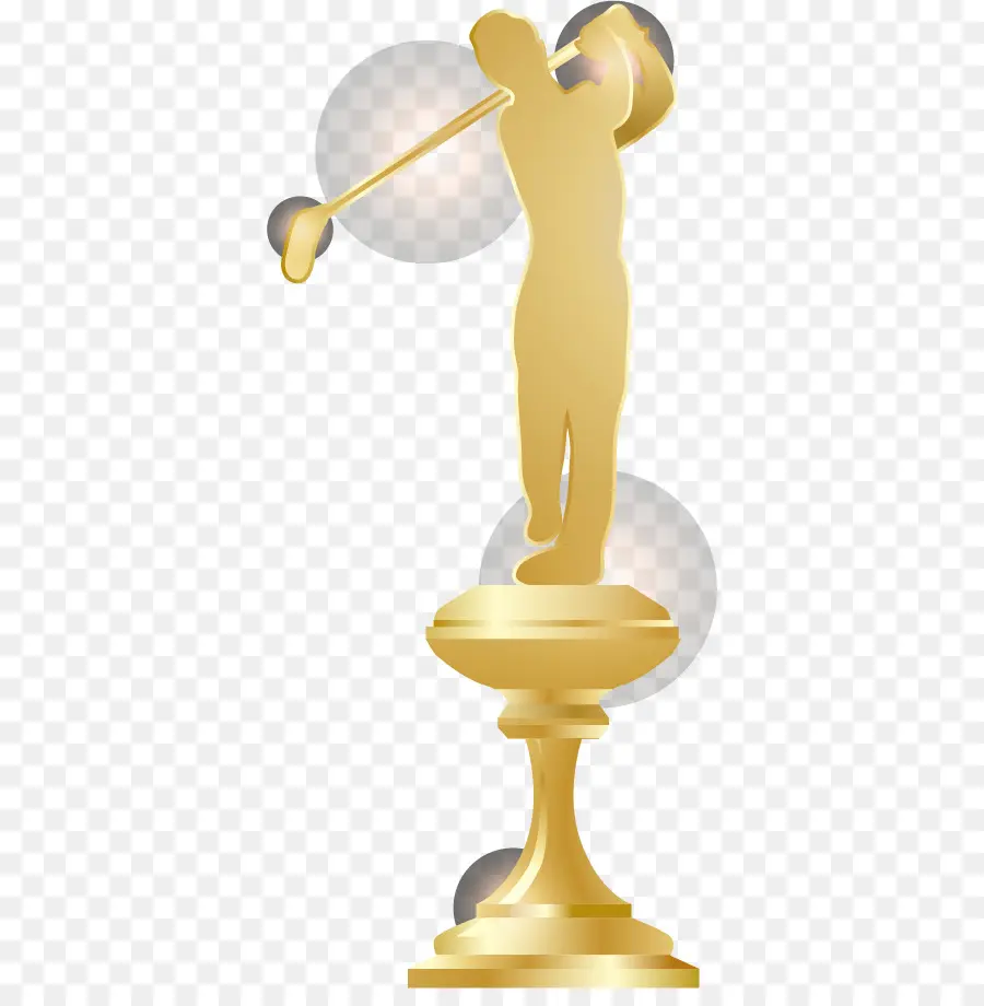 Trophée De Golf D'or，Prix PNG