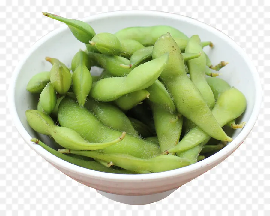 Gousses D'edamame，Vert PNG