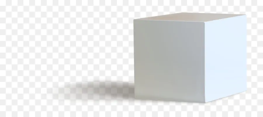 Cube Blanc，Géométrique PNG