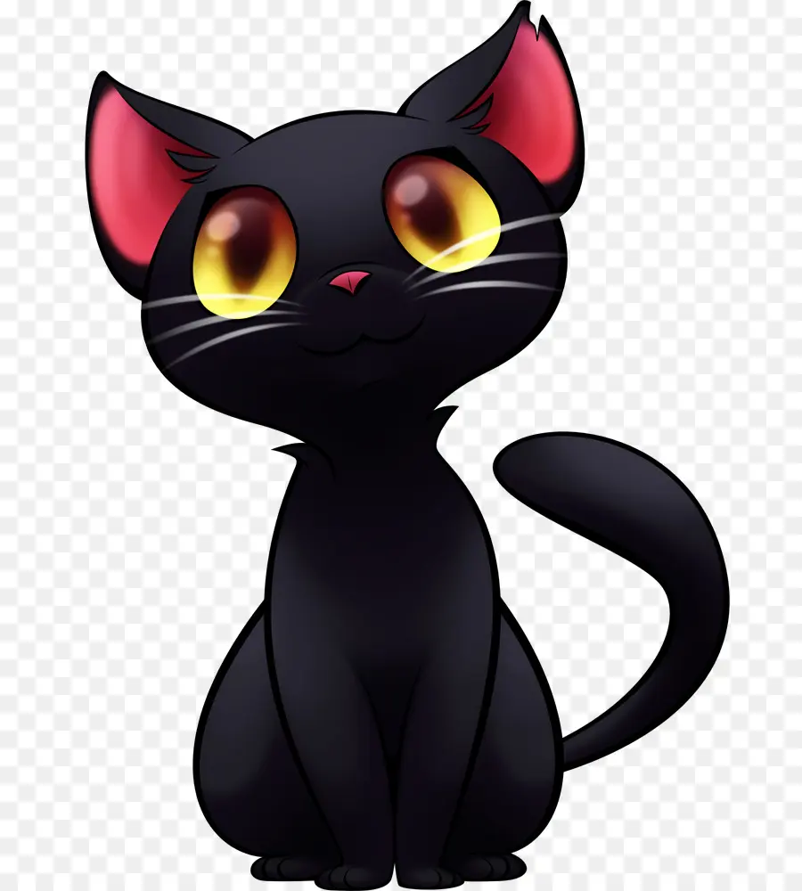 Chat Noir，Animal De Compagnie PNG