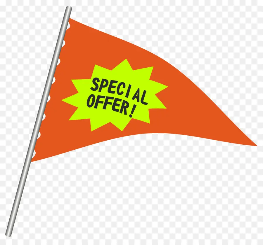 Drapeau D'offre Spéciale，Promotion PNG