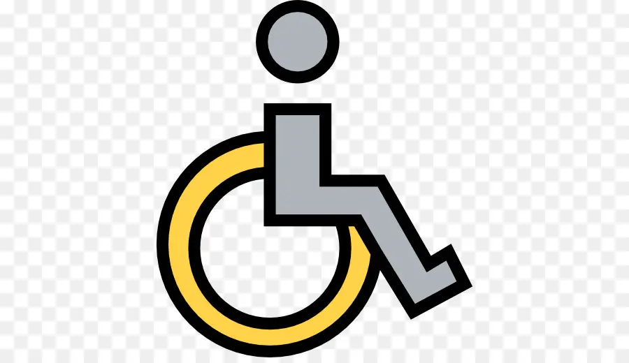 Symbole Du Fauteuil Roulant，Accessibilité PNG