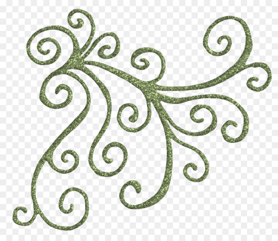 Motif Floral Vert，Floral PNG