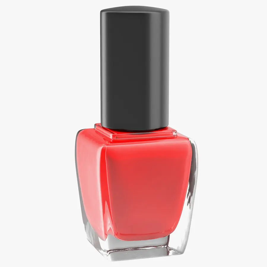 Vernis à Ongles Rouge，Bouteille PNG