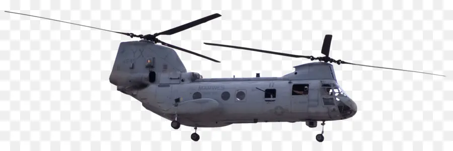 Hélicoptère，Boeing Vertol Ch 46 Sea Knight PNG