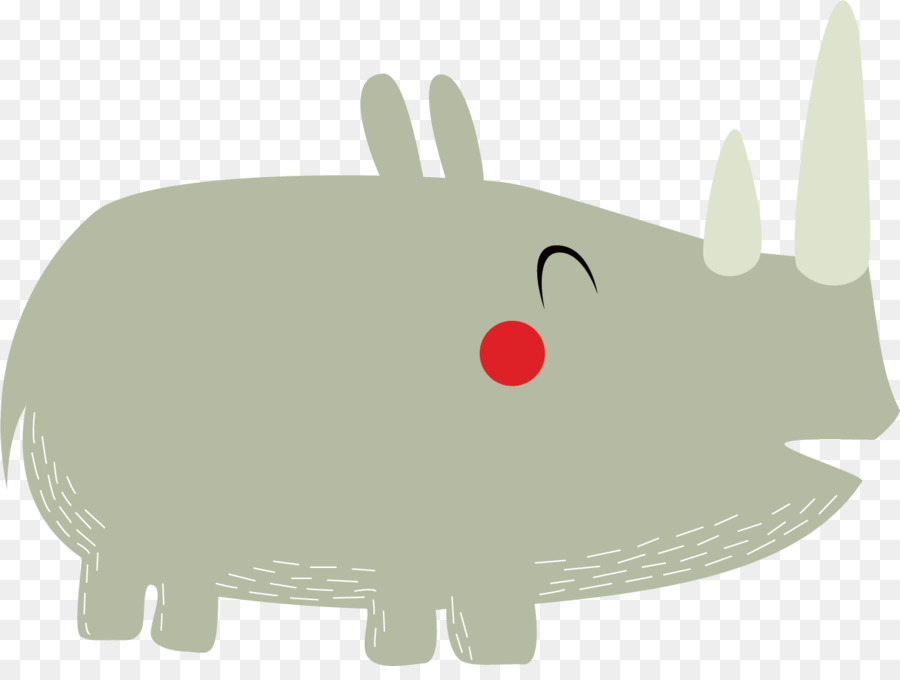 Rhinocéros，Infographie PNG