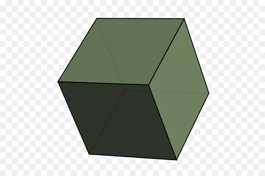 Cube Vert，Géométrique PNG