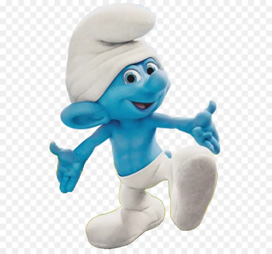 Personnage De Dessin Animé Bleu，Schtroumpf PNG