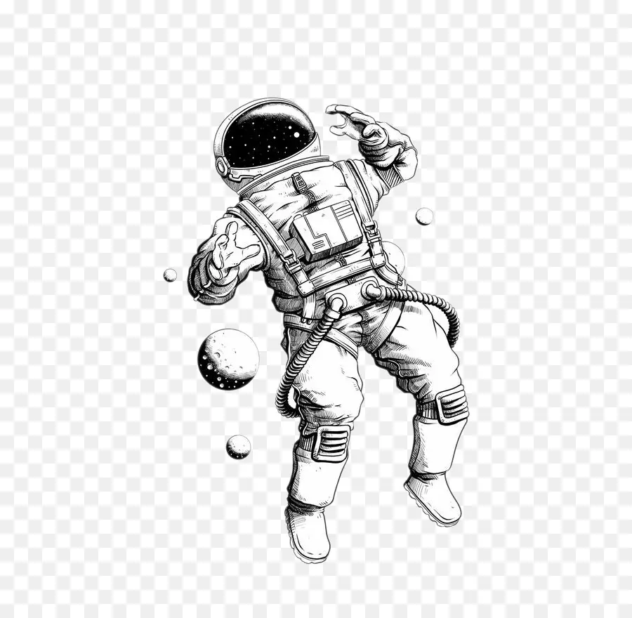 Astronaute，Costume PNG