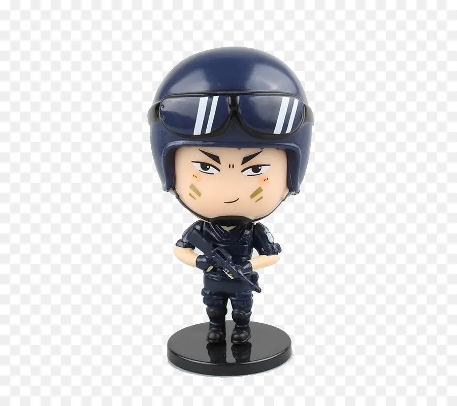 Figurine Swat，Casque PNG