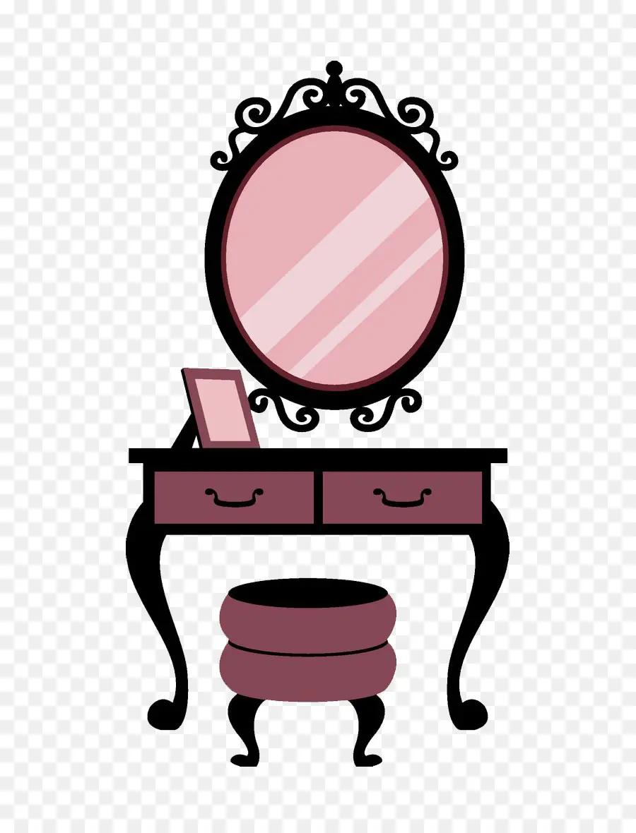 Coiffeuse，Miroir PNG