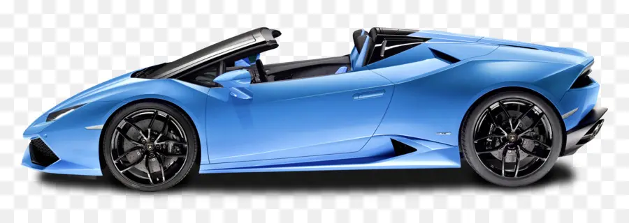 Voiture Décapotable，Bleu PNG