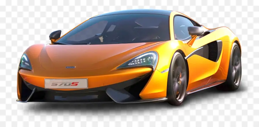 Voiture De Sport Orange，Véhicule PNG