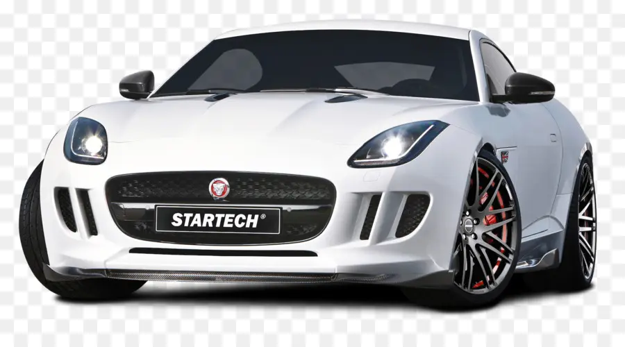 Voiture De Sport Blanche，Jaguar PNG