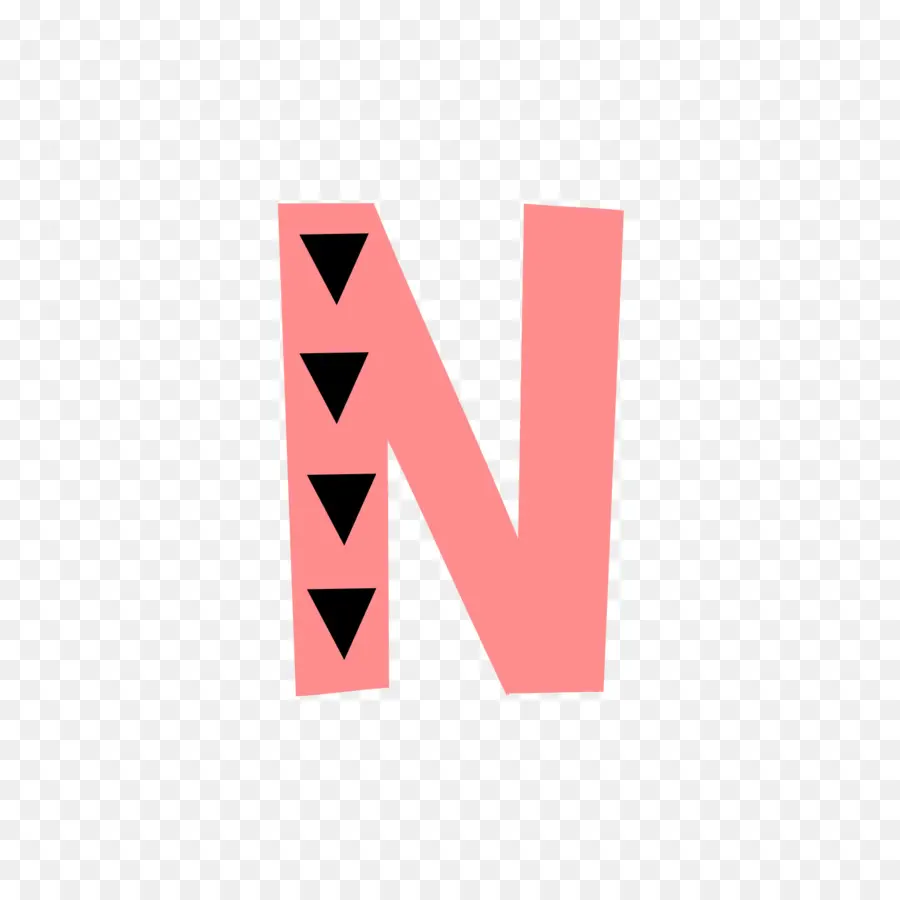 Lettre N，Triangles PNG