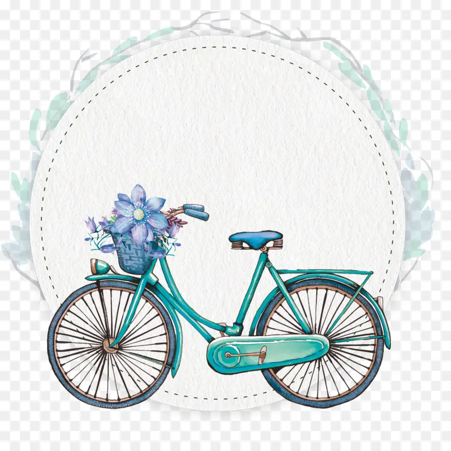 Vélo，Bleu PNG