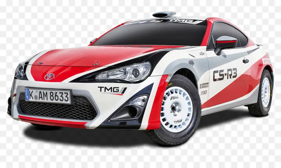 Voiture De Sport Rouge Et Blanche，Toyota PNG