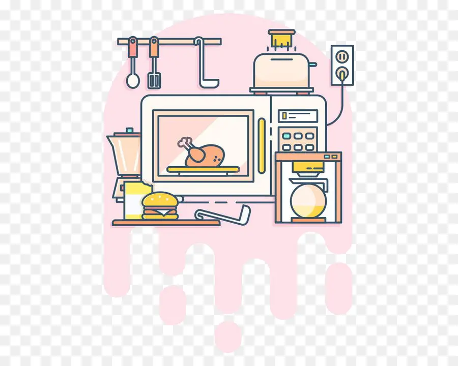 Appareils De Cuisine，Micro Ondes PNG