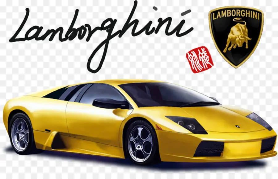 Lamborghini Jaune，Lamborghini PNG