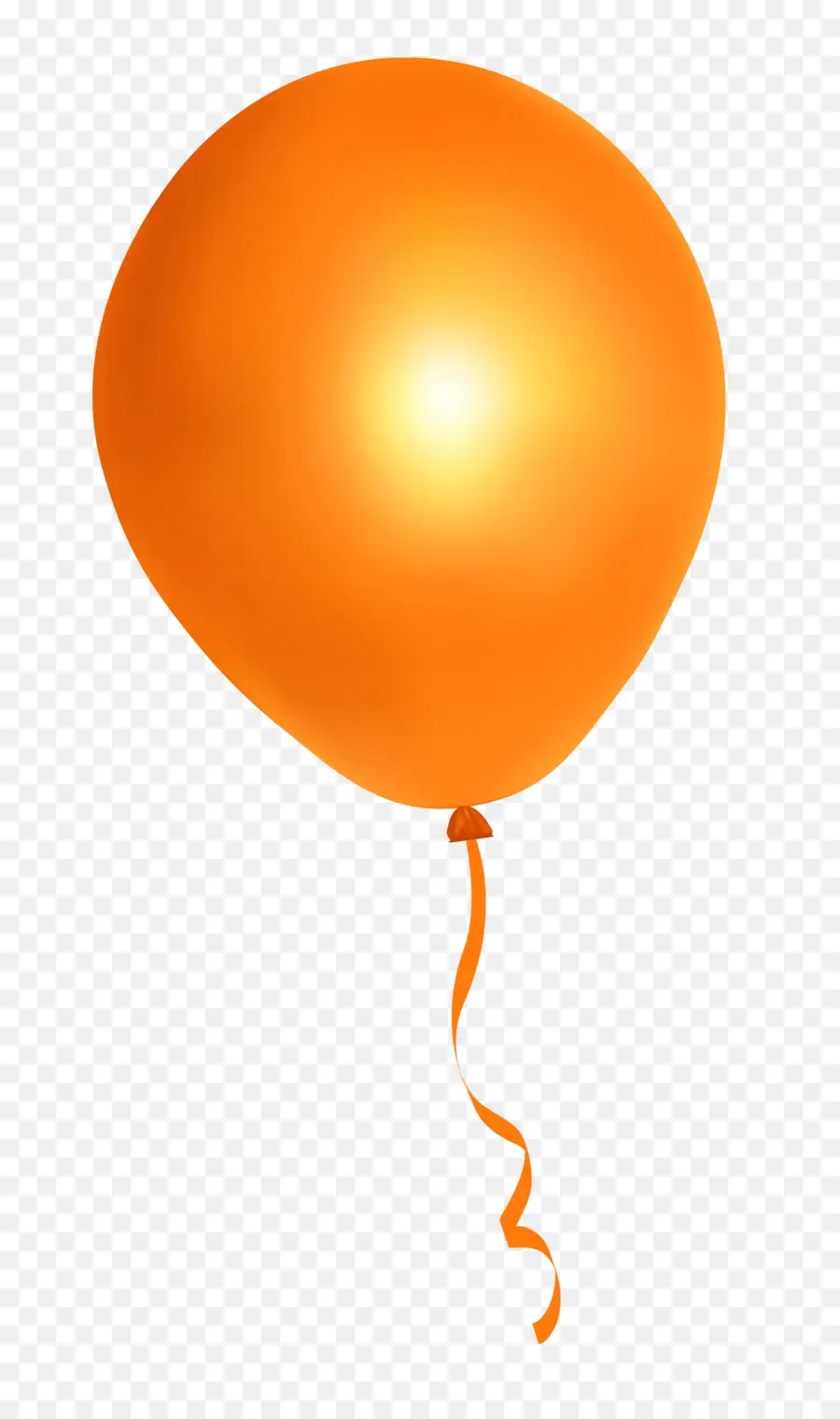 Ballon Orange，Faire La Fête PNG