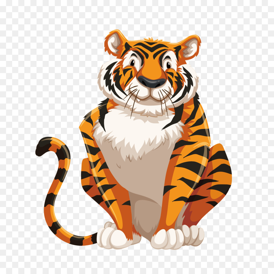 Tigre De Dessin Animé，Mignon PNG