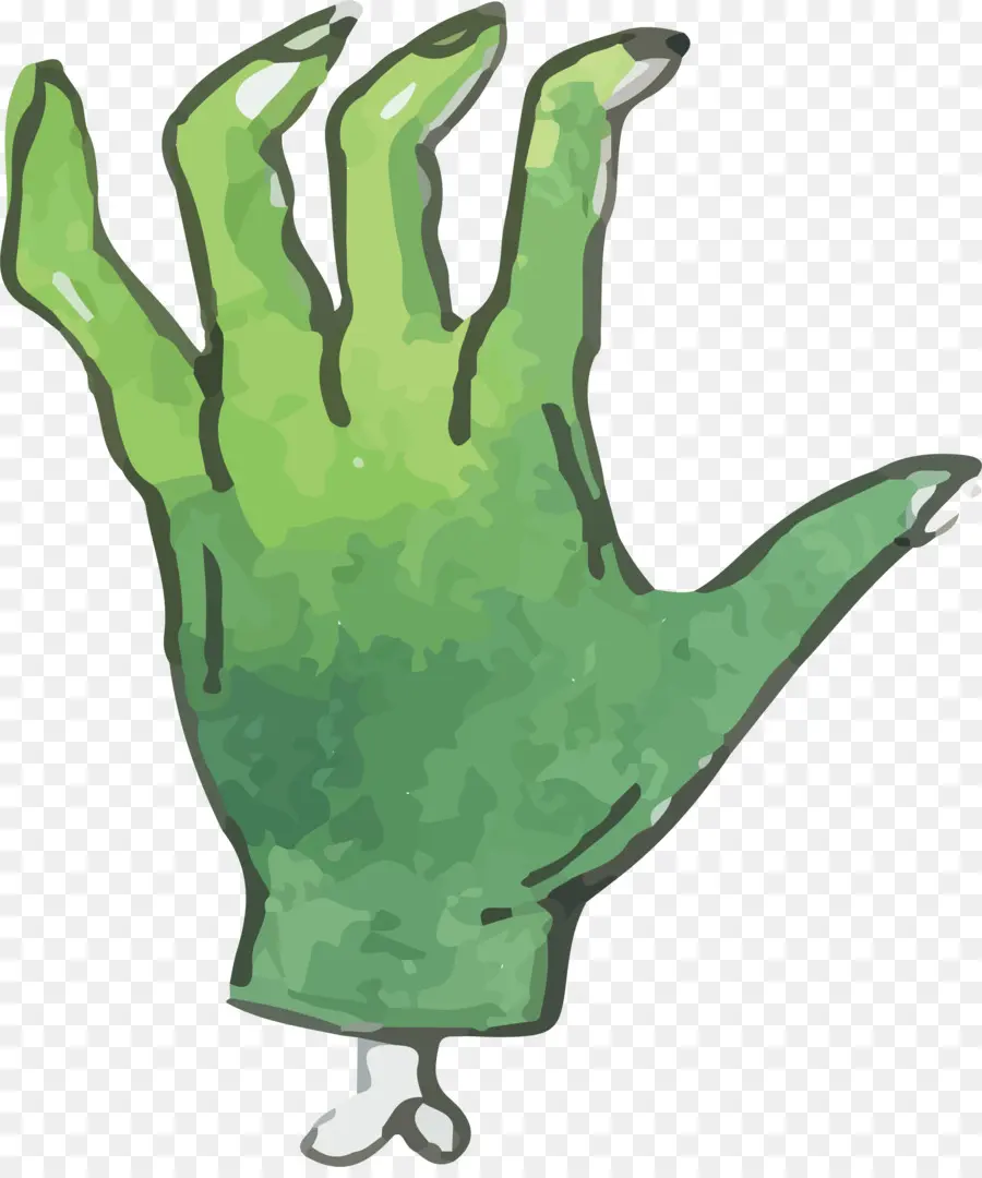 Main Verte，Zombi PNG