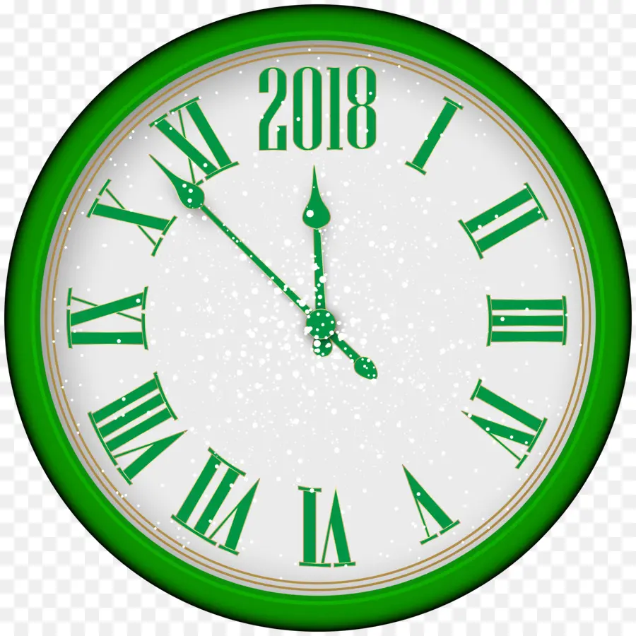 Horloge 2018，Temps PNG