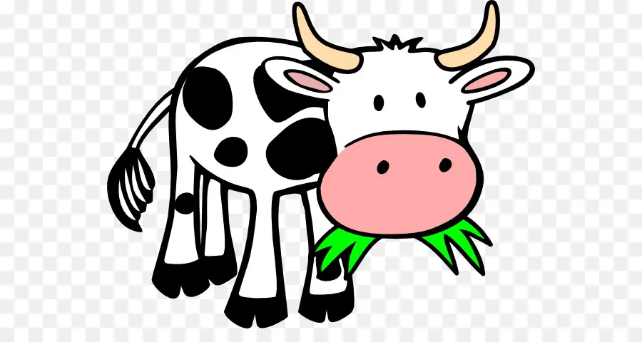 Vache De Dessin Animé，Mignon PNG