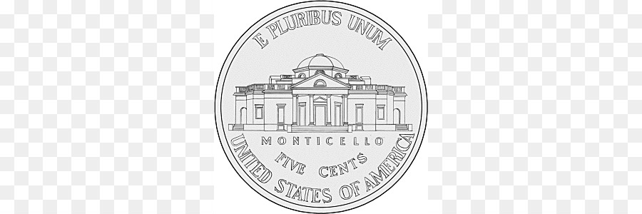 Monticello，Nickel PNG