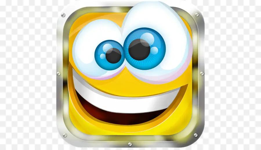 Visage Souriant Jaune，Sourire PNG