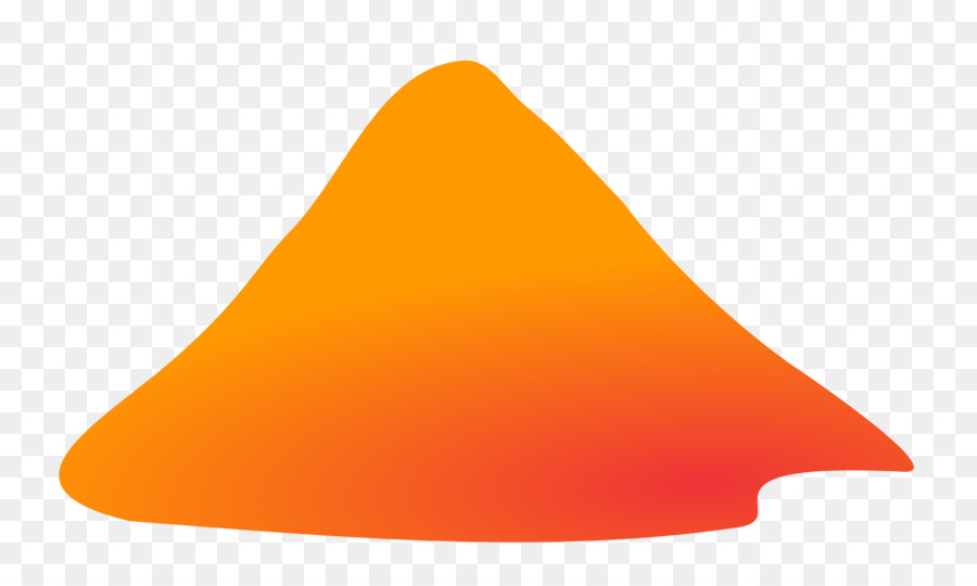 Forme Dégradé Orange，Couleur PNG