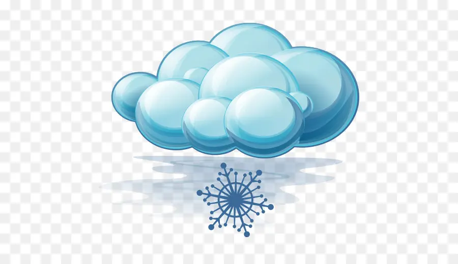 Nuage，Flocon De Neige PNG