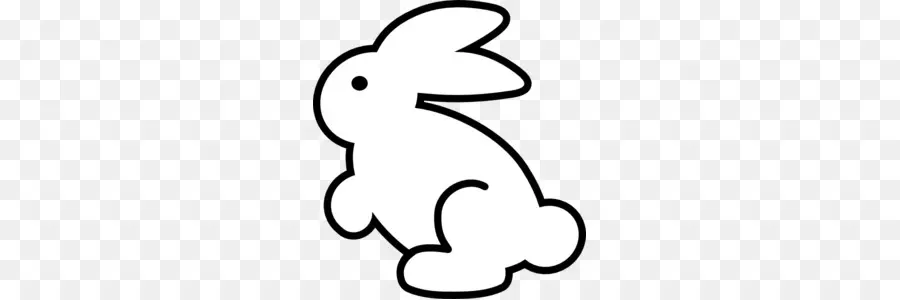 Lapin De Pâques，Lapin Blanc PNG