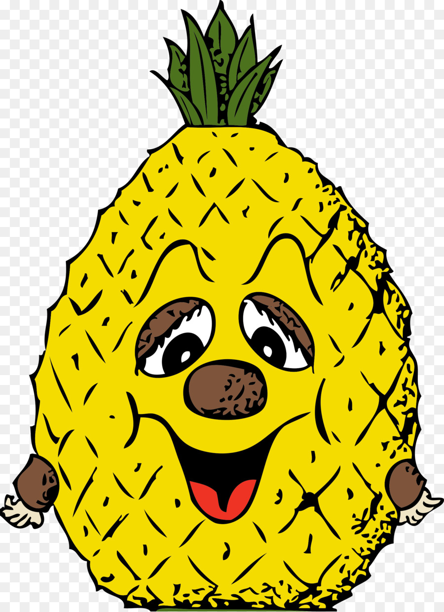 Dessin Animé D'ananas，Fruit PNG