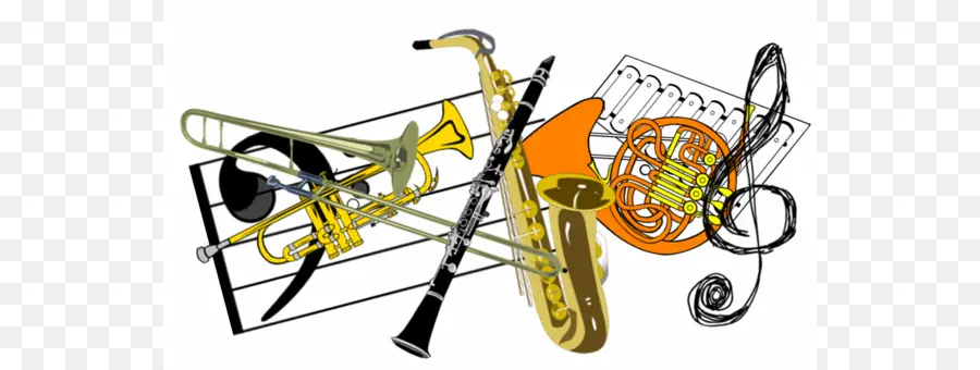 Instruments De Musique，Trompette PNG