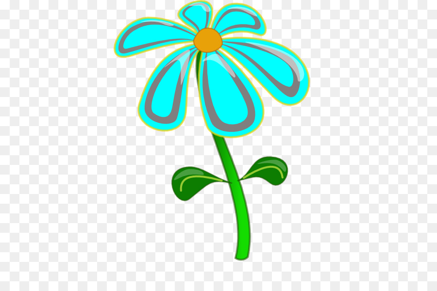 Fleur，Bleu PNG