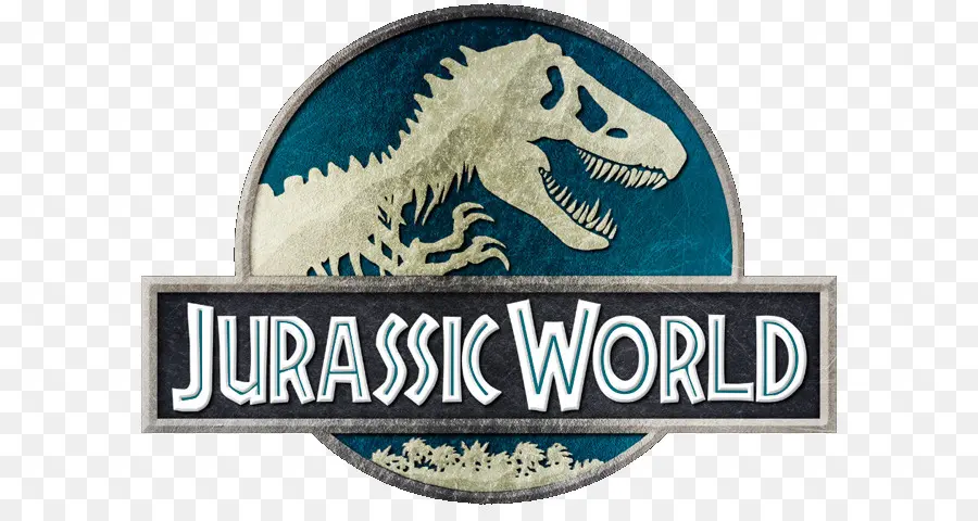 Logo Du Monde Jurassique，Dinosaure PNG