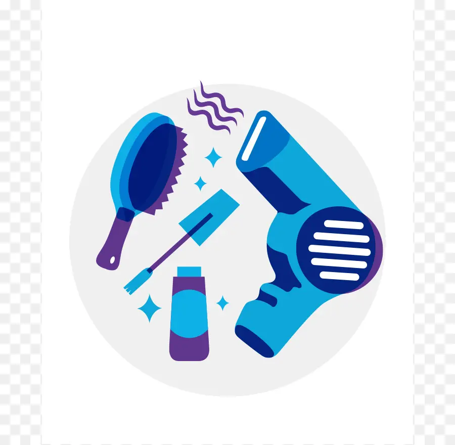 Sèche Cheveux Et Accessoires，Brosse à Cheveux PNG