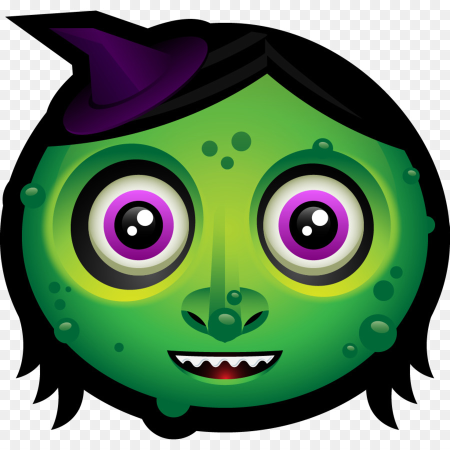 Visage De Sorcière，Halloween PNG