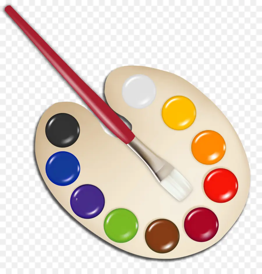 Palette，Peinture PNG