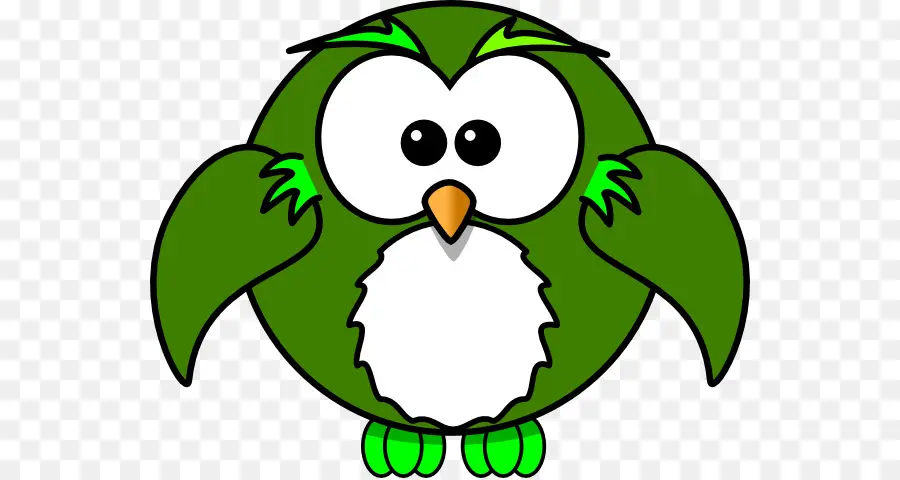 Hibou，Vert PNG