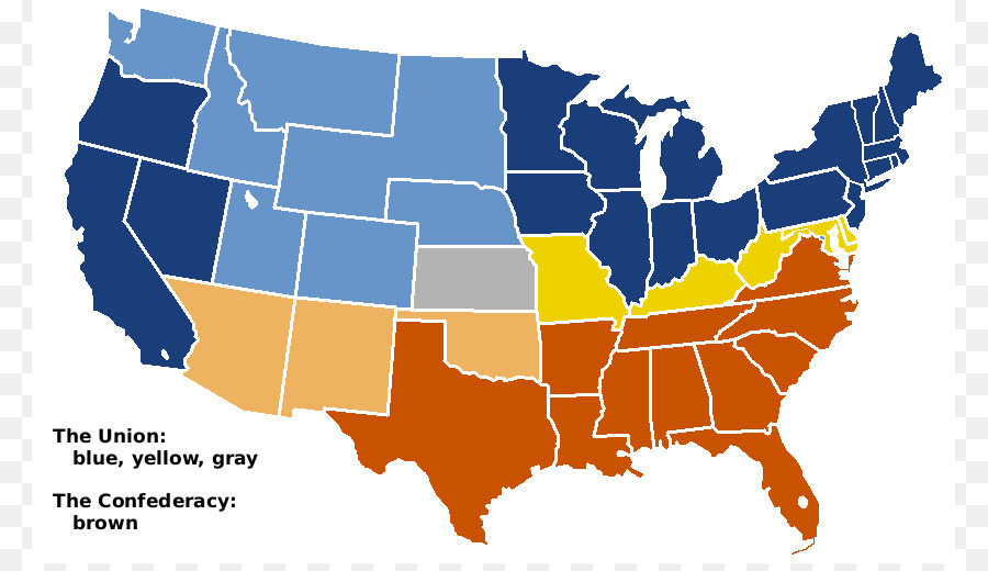 Du Sud Des États Unis，Guerre Civile Américaine PNG
