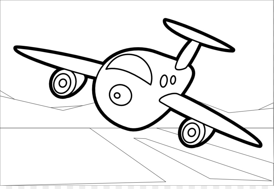 Avion，Livre De Coloriage PNG