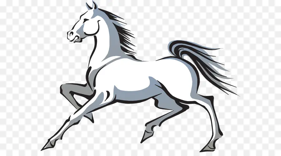 Licorne Blanche，Mythique PNG